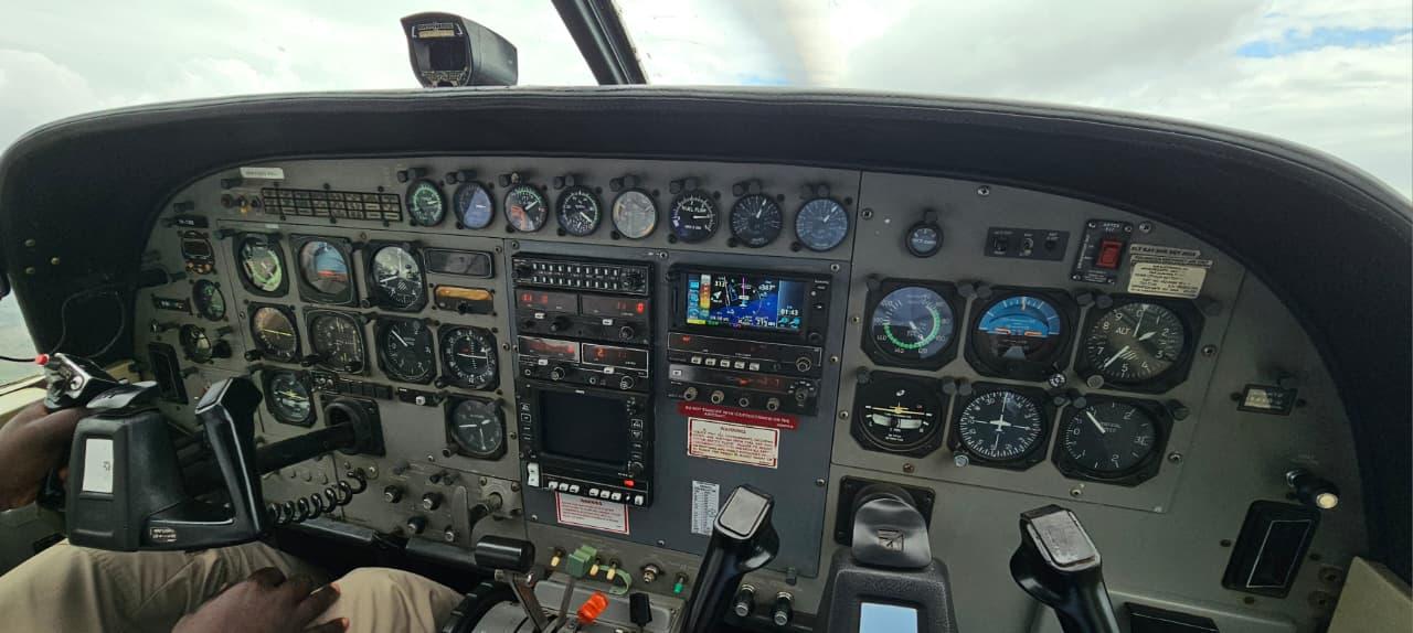 Cessna Caravan Interior Cabin View